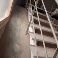 Ignifugacio de gambes d'escales amb pintura intumescent