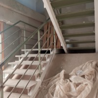 Ignifugacion de zancas de escaleras con pintura intumecente